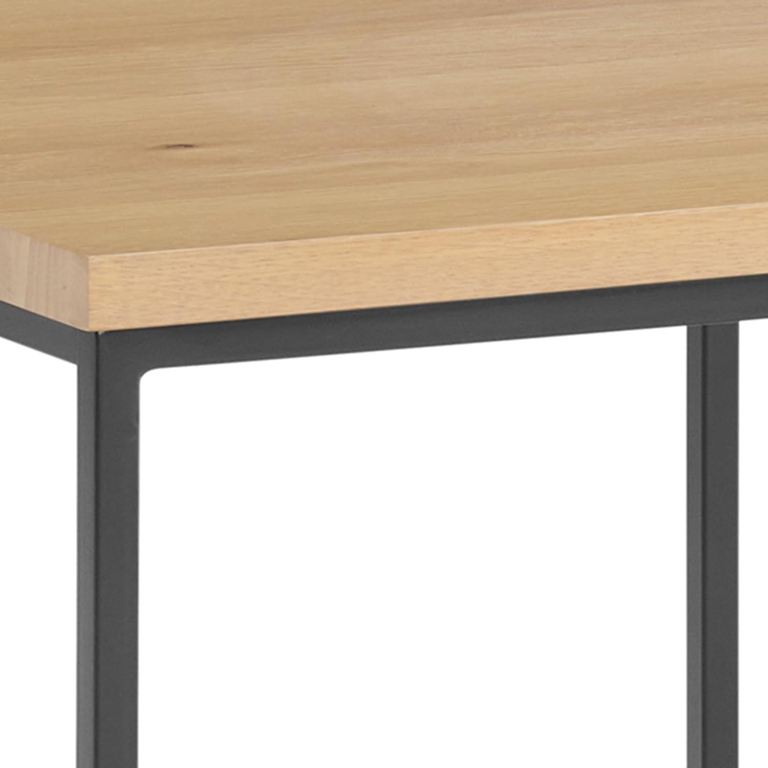 imageAlaterre Furniture 3Piece Coffee Table Set Modern Nesting Tables with Large Table and Side Tables for Living Room Apartment or Dorm WalnutSet of 3