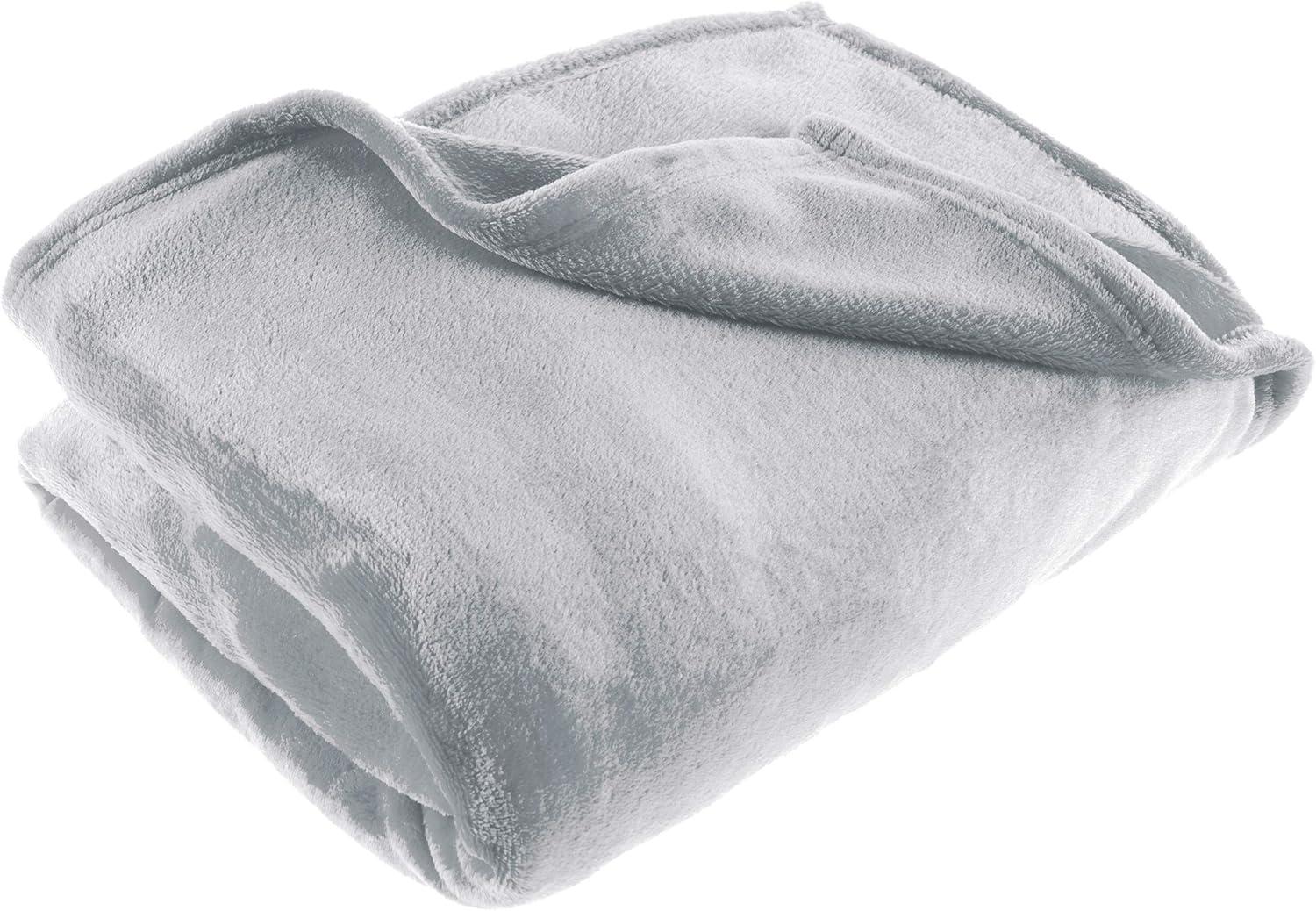 imageFlannel Fleece Throw Blanket For Couch Home Dcor Bed Sofa ampamp Chair Oversized 60 x 70 Lightweight Soft ampamp Plush Microfiber in Desert Tan by Bedford HomeGray