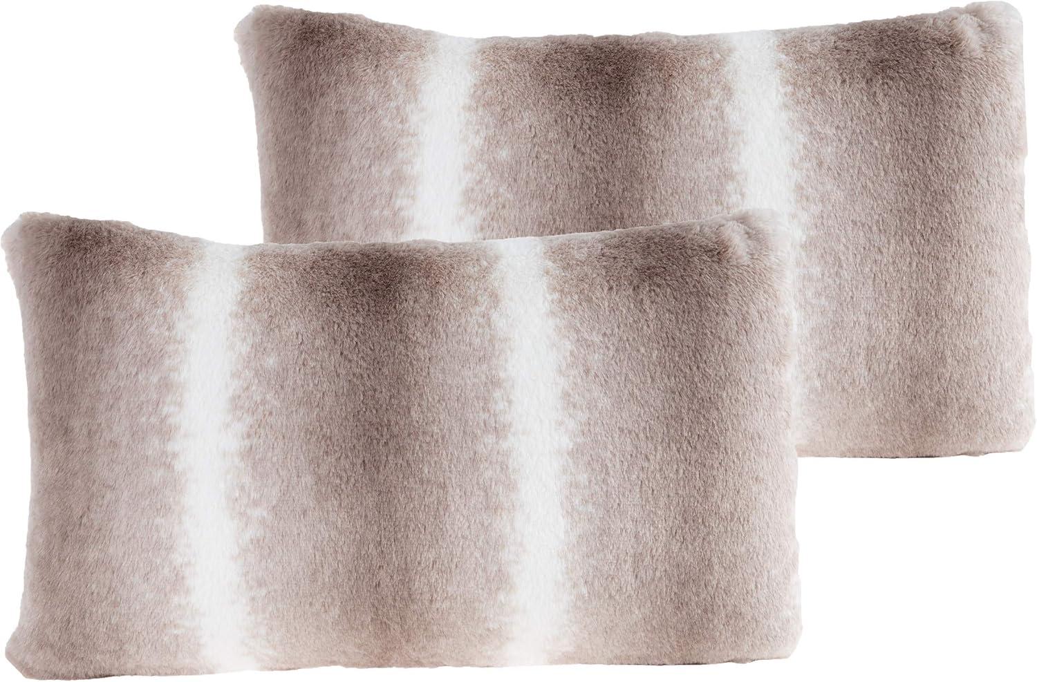 imageLavish Home 80PFF4 Pillow 11quot x 19quot Gray