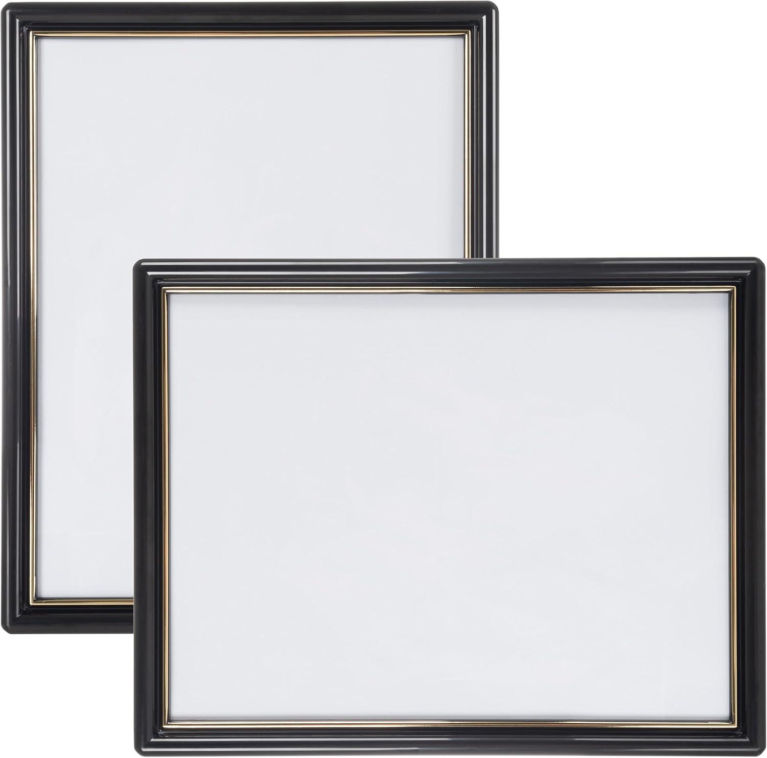 imageSet of 6 Picture Frames 11x14 Photo Frame Set with Stand and Hooks for Gallery Wall or Family Portrait Picture Wall Decor by Lavish Home Black85x11