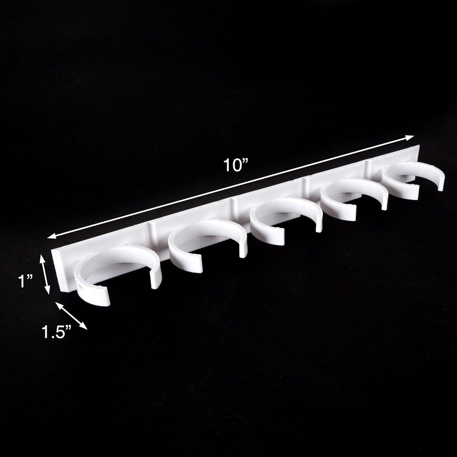 imageSpice Rack Organizer Cabinet Gripper Clip Strips for Kitchen Countertop and Pantry Organization and Spices Storage By Lavish Home4Piece