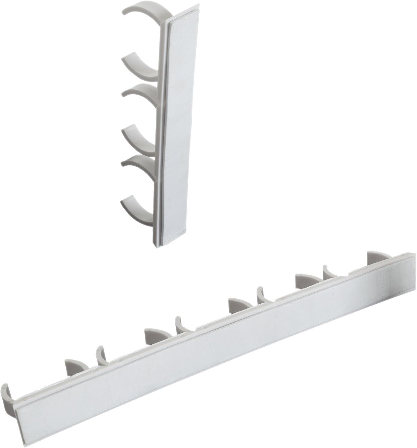 imageSpice Rack Organizer Cabinet Gripper Clip Strips for Kitchen Countertop and Pantry Organization and Spices Storage By Lavish Home4Piece