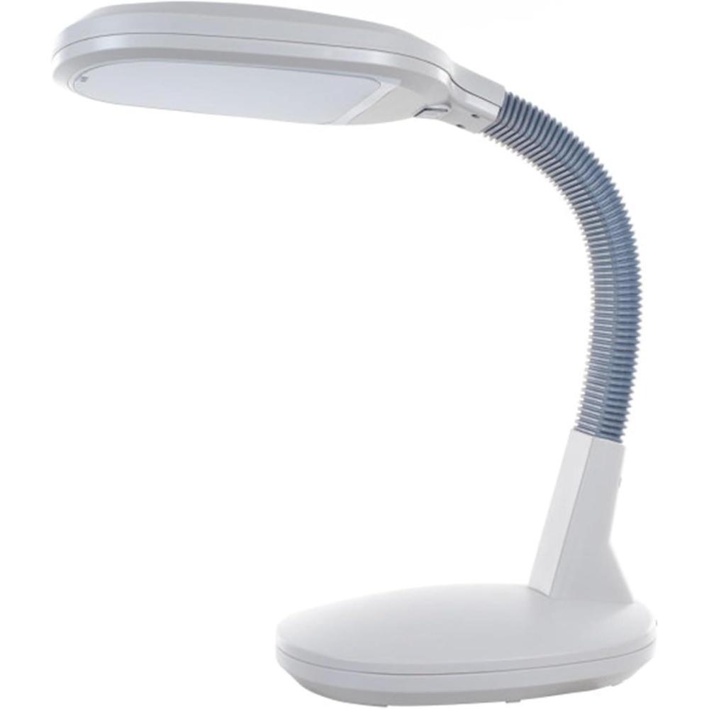 imageLED Desk Lamp Sunlight Lamp with Adjustable Gooseneck Arm Home and Office Desk Lamps Great for Reading and Crafting by Lavish Home WhiteWhite