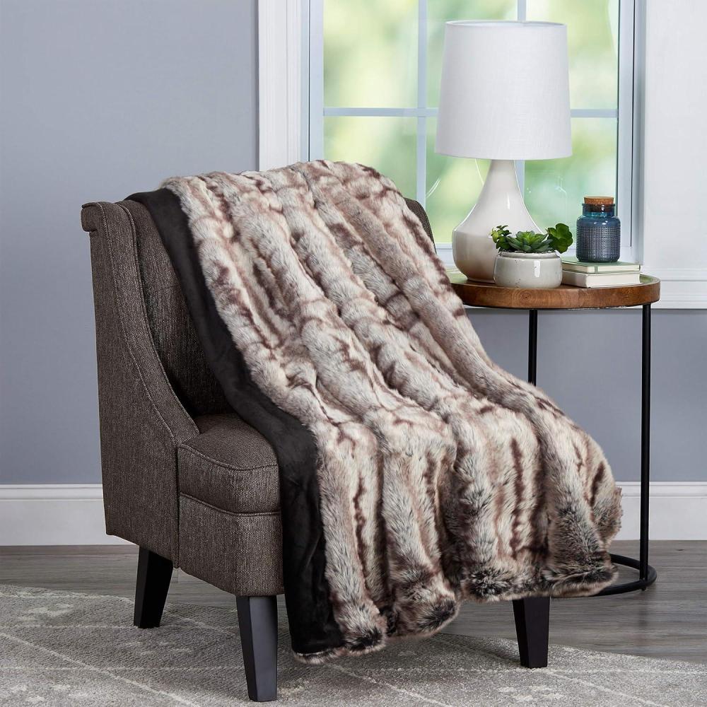 imageThrow Blanket Luxurious Soft Hypoallergenic Premium Blanket with Gift Box 60x70 by BH Striped