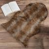 imageLavish Home Sheepskin Throw Rug Faux Fur 2x3Foot High Pile Soft and Plush Mat for Bedroom Kitchen Bathroom Nursery ampamp Office2 x 3 Oval