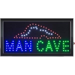 LED Bar Sign – Neon Electric Display Sign with Animation and Energy Efficient LEDs for Homes, Businesses, and Events by Lavish Home(Man Cave)