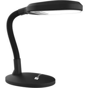 LED Desk Lamp – Sunlight Lamp with Adjustable Gooseneck Arm – Home and Office Desk Lamps Great for Reading and Crafting by Lavish Home (White)(Black)