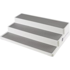 Lavish Home 3 Tier Spice Step Shelf- Kitchen Cabinet, Countertop and Pantry Spices and Seasoning Organizer (Great for Household Organization) 14.5 x 9.5