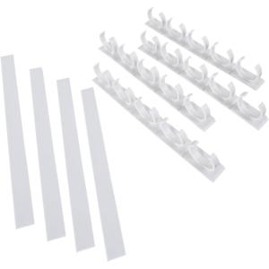 Spice Rack Organizer- Cabinet Gripper Clip Strips for Kitchen, Countertop and Pantry Organization and Spices Storage By Lavish Home(4-Piece)
