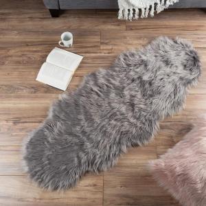 “Lavish Home 80-PFS-6 Pillow, 12″”x20″”(Grey)