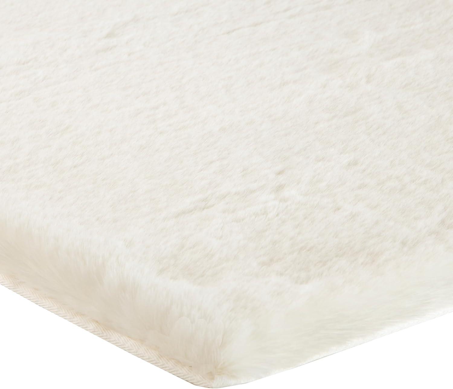 image3Piece Bathroom Rug Set NonSlip Bath Mat Set with Bath Rug Contour Mat and Toilet Lid Cover Machine Washable Mats by Lavish Home BlackIvory
