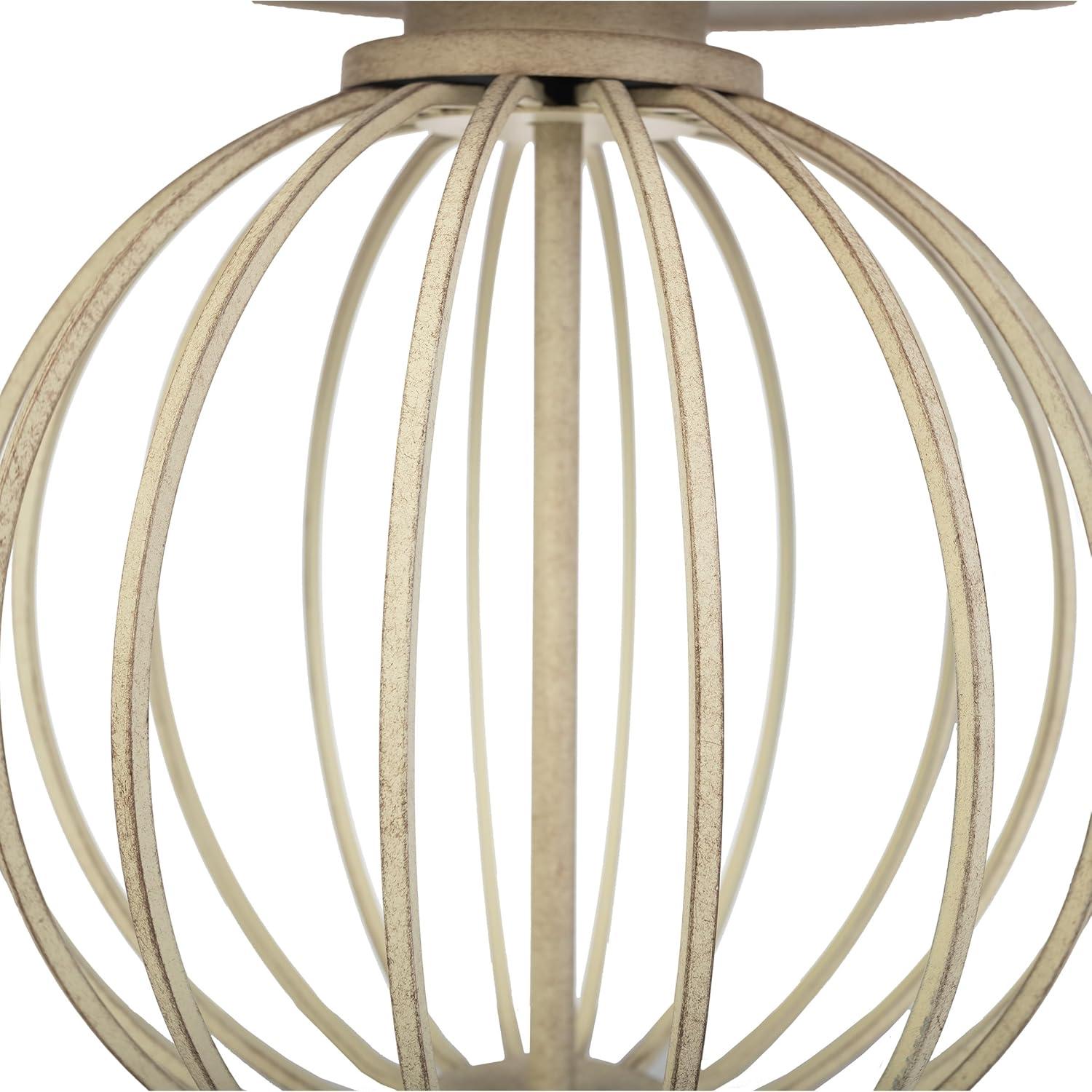 imageLavish Home Set of 2 Table Lamps Modern Lamps with USB Charging Ports and LED Bulbs for Living Room Office or Bedroom Decor Sand