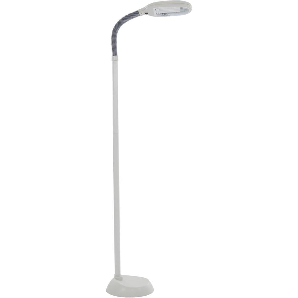 imageLavish Home 720820 Full Spectrum Natural Sunlight Floor Lamp with Bendable NeckReading Craft Studying and Esthetician Light 625 Beige