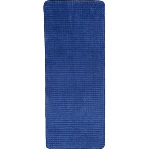 24″x59″ Memory Foam Extra Long Bath Mat by Lavish Home – Woven Jacquard Fleece – Navy