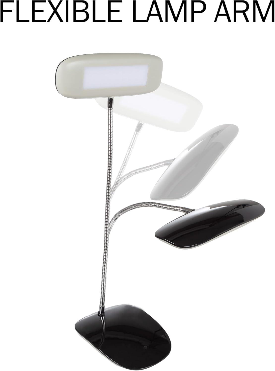 imageNorthwest 72SL159R Touch Activated LED USB Desk Lamp Black L 5 x W 65 x H 18 72SL159B