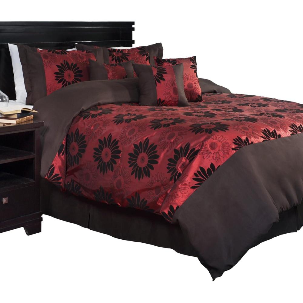 imageLavish Home 7Piece Kiera Comforter Set KingKing