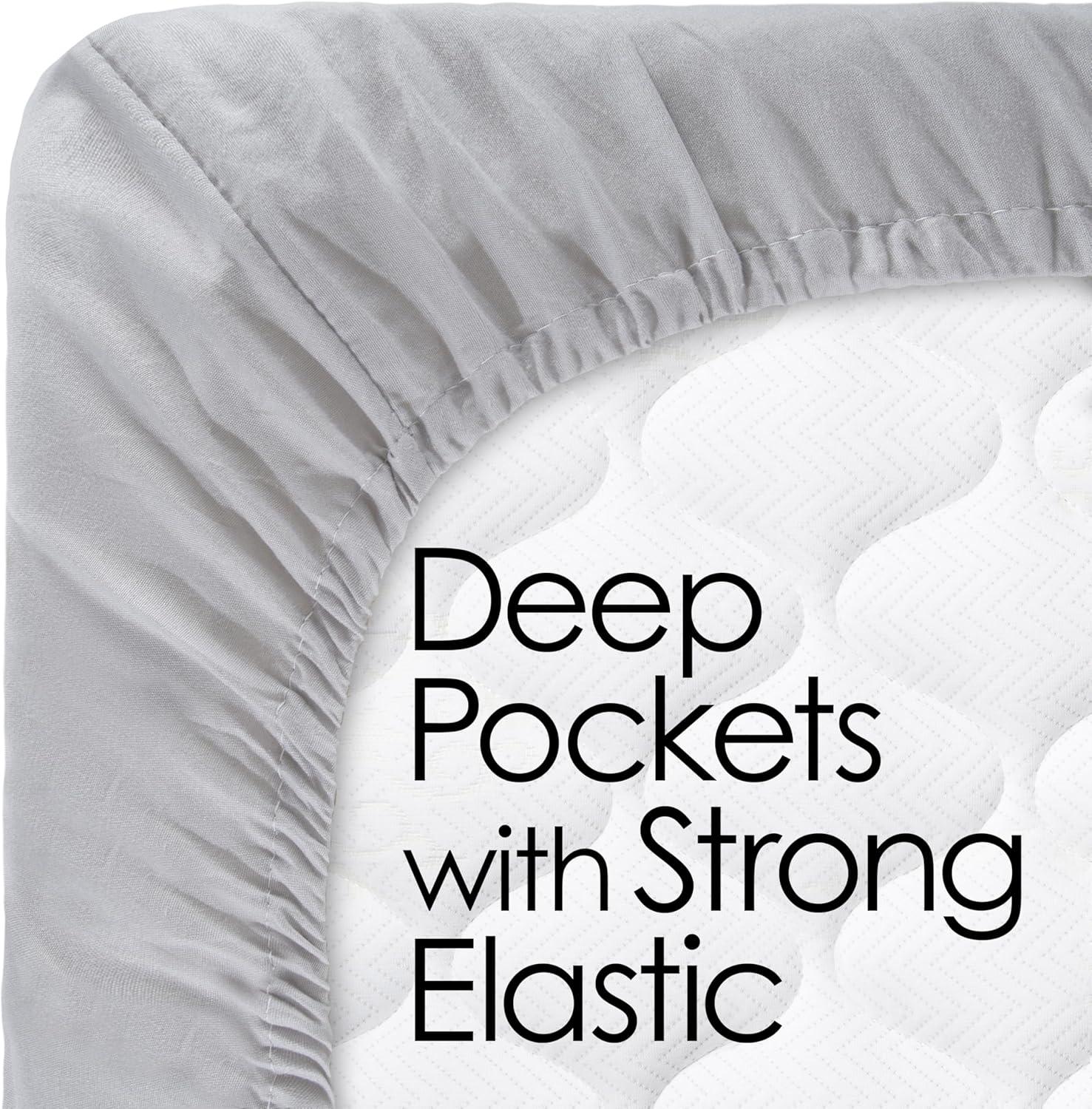 imageLavish Home 3Piece Brushed Microfiber Twin Sheet Set Bedding with Wrinkle and StainResistant Fitted and Flat Sheets Plus Pillowcase Pink