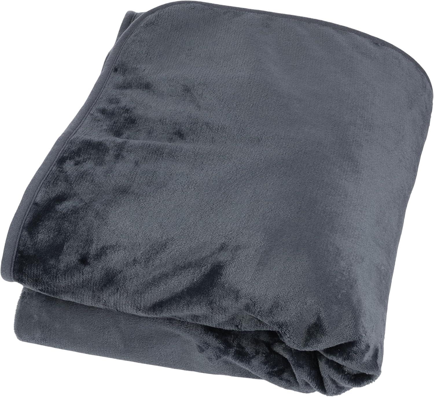 imageLavish Home Waterproof Blanket 80x80 KingSize Blanket for Kids Pets and Outdoors Throw for Bed Couch Chair and Car GreenGray