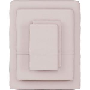 Lavish Home Brushed Microfiber Sheet Set- 3 Piece Bed Linens-Fitted & Flat Sheets, Plus A Pillowcase-Wrinkle, Stain & Fade Resistant (Twin, Beige)