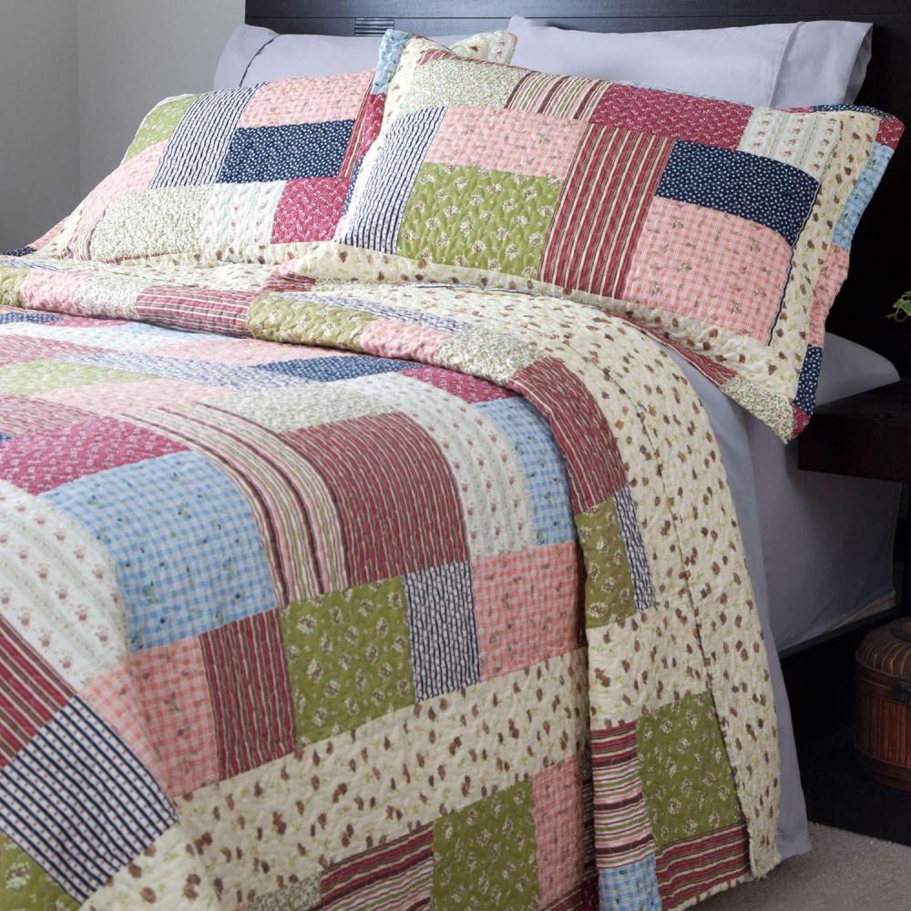 imageBedford Home Savannah Quilt 3 Piece SetKingKing