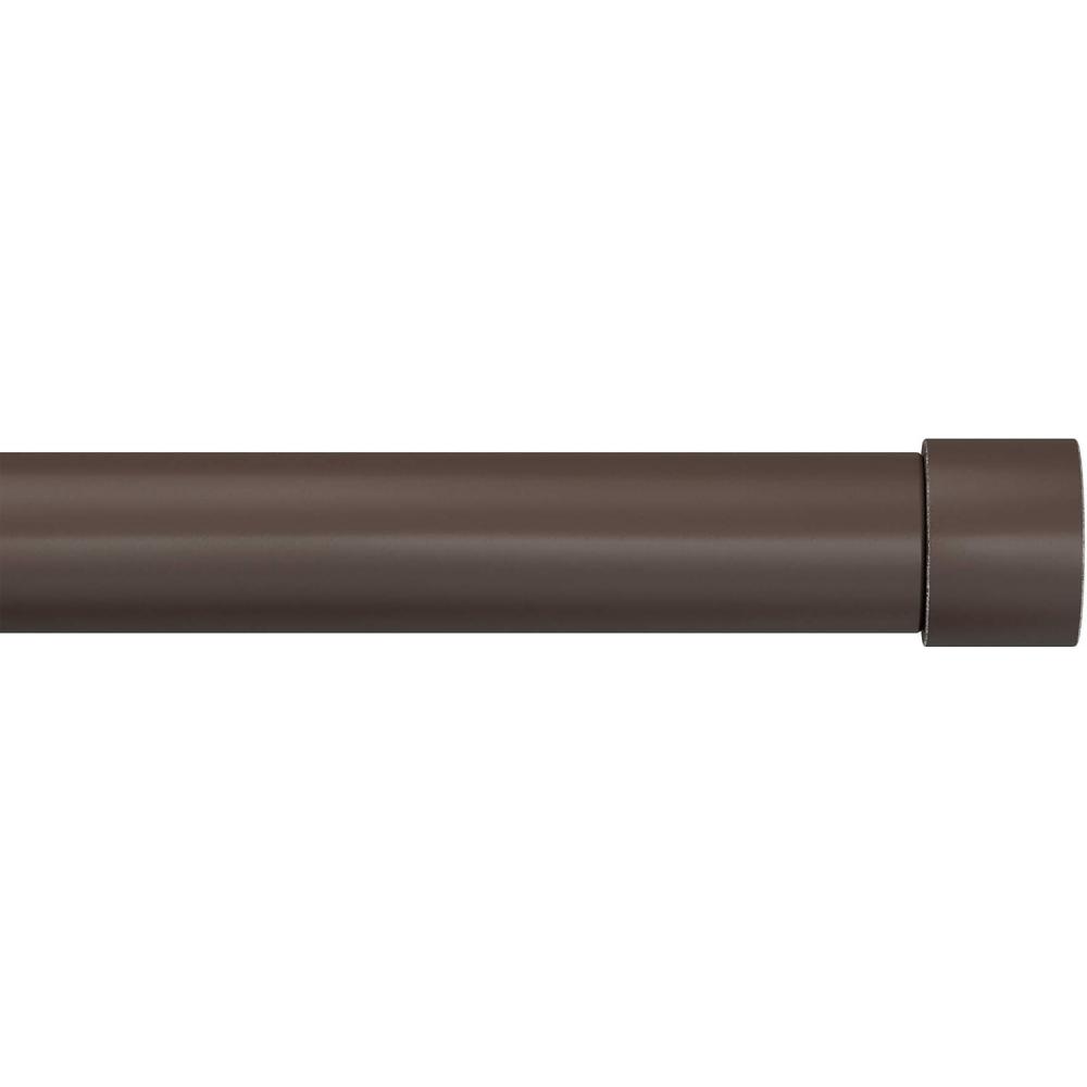 imageLavish Home 1Inch Curtain Rod Decorative End Cap Style Finials amp Hardware for Home Decor in Bedroom Living Room amp Kitchen 4884Inch Bronze