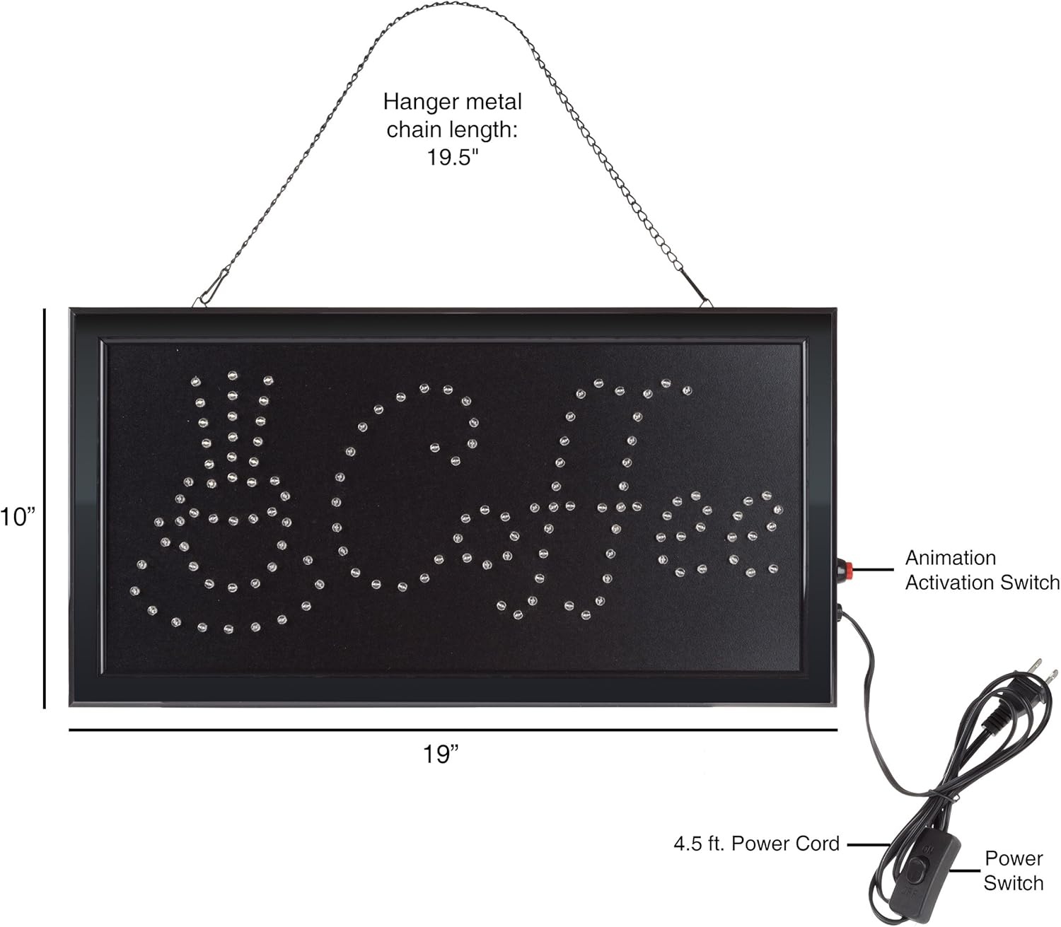 image:imageCoffee LED Sign Lighted Neon Electric Display Sign With Animation and Energy Efficient LED For Home Business Special Events by Lavish HomeCoffee