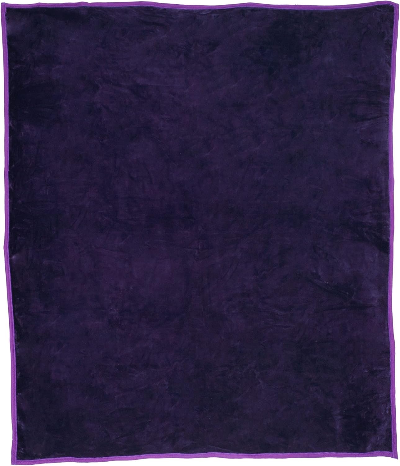 image:imageLavish Home Faux Fur Throw Blanket Oversized 91x81 Soft MinkStyle MachineWashable Bedding 78lb Heavy Throw Blanket for Bed or Sofa CoffeePurple
