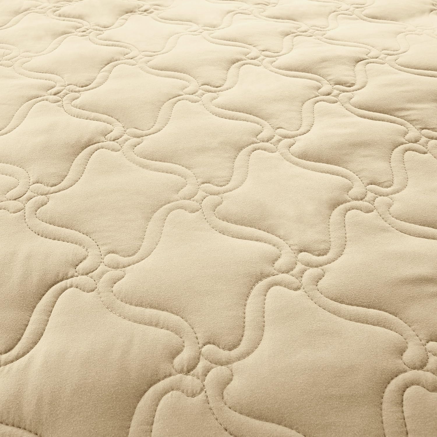 image:imageSolid Color Quilt by Lavish Home King BlackTaupe