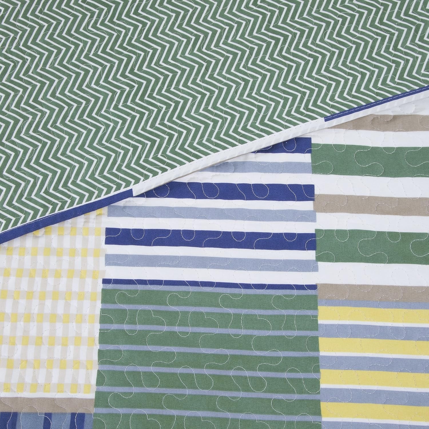 image:imageLavish Home Lynsey 2 Piece Quilt SetTwin MulticolorLynsey