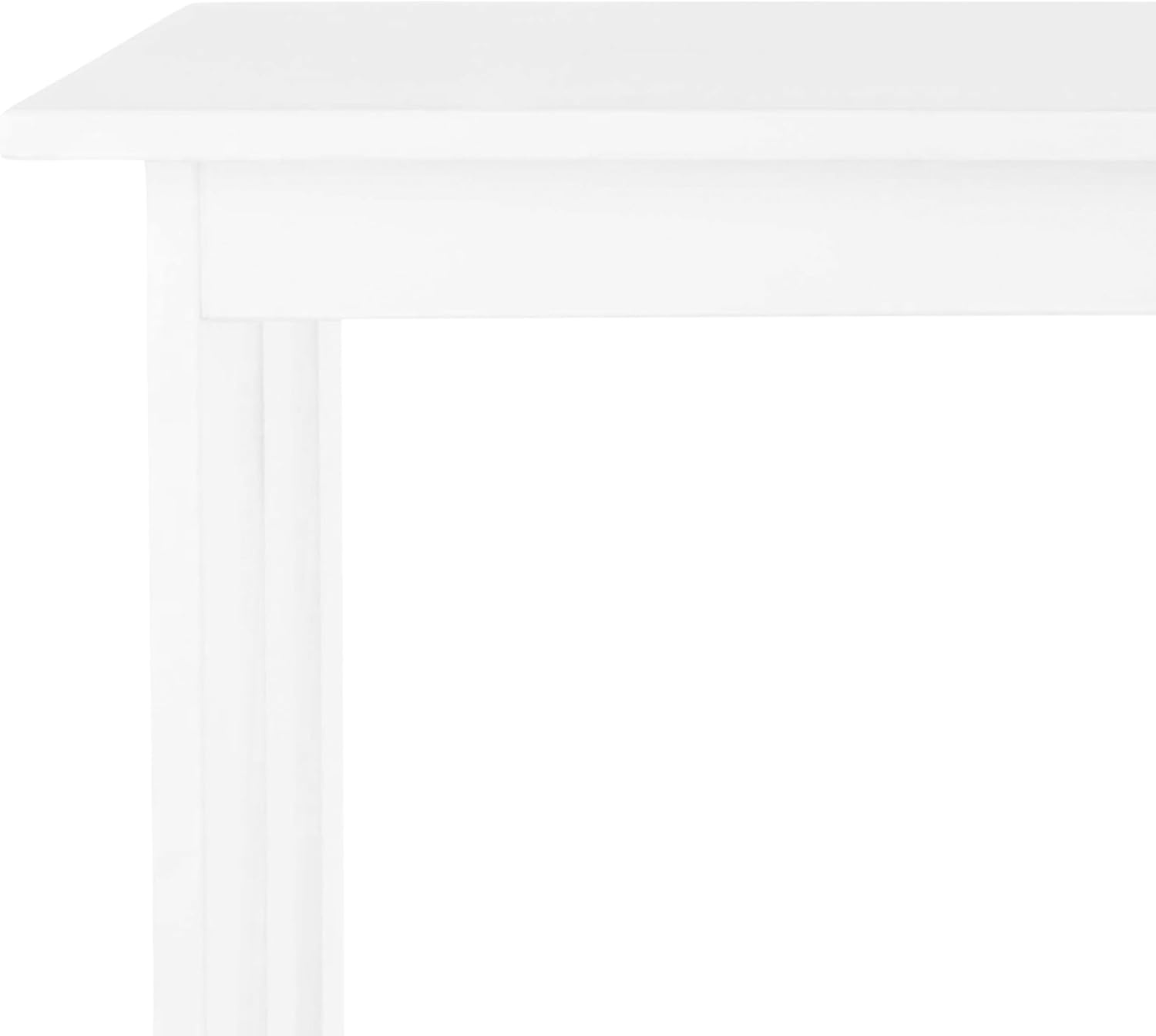 image:imageSlim Console Table 39in x 118in Narrow Entryway Table 2Tier Sofa Table with Open Storage Shelf Console Tables for Entryway Hallway and Foyer Living Room Furniture by Lavish Home BlackWhite