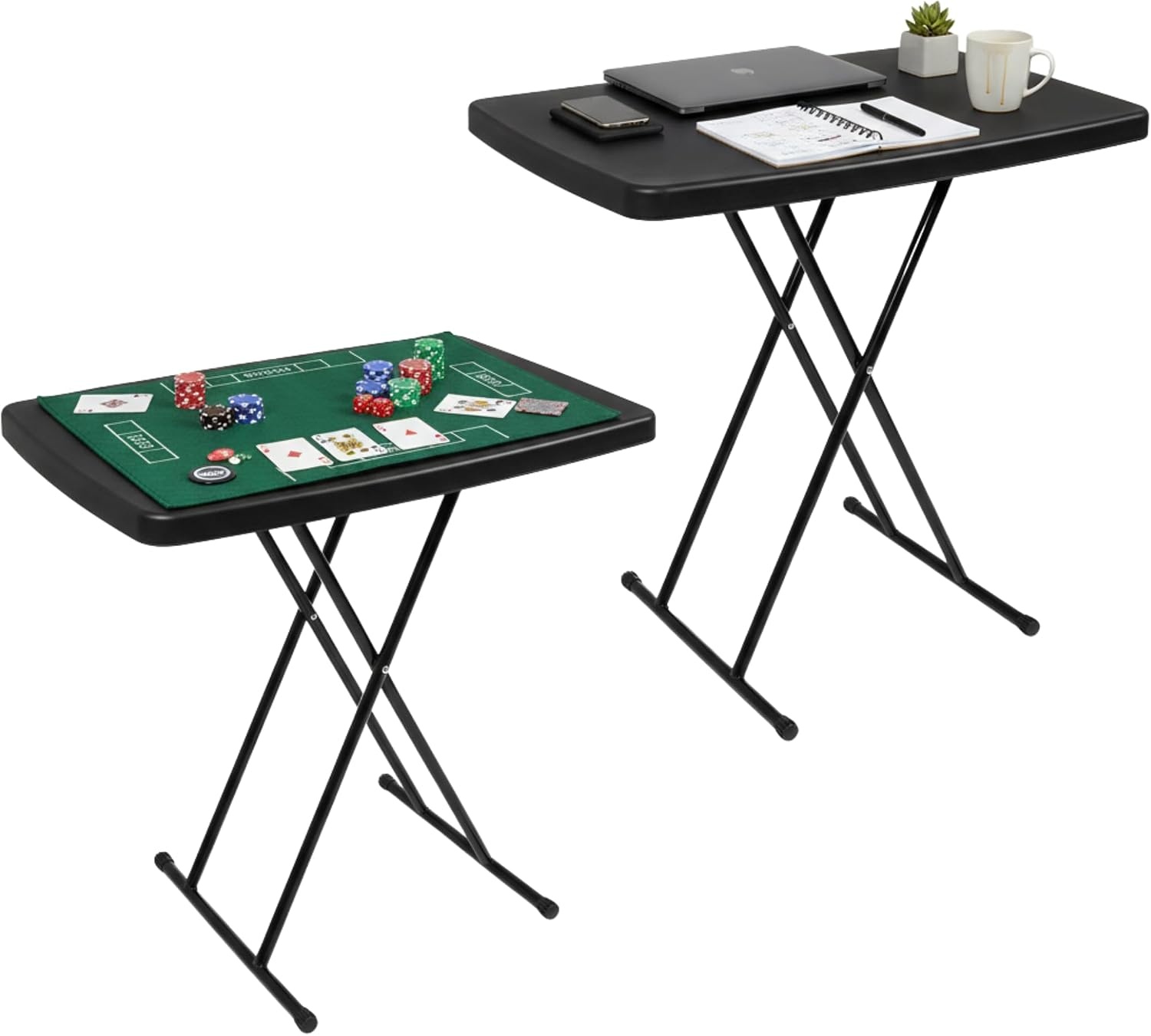 image:imageLavish Home Indoor amp Outdoor Portable Folding Table Black 6ftBlack