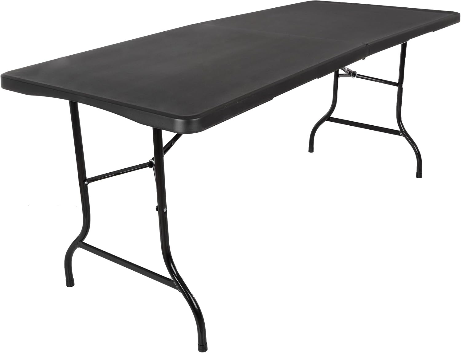 image:imageLavish Home Indoor amp Outdoor Portable Folding Table Black 6ftBlack