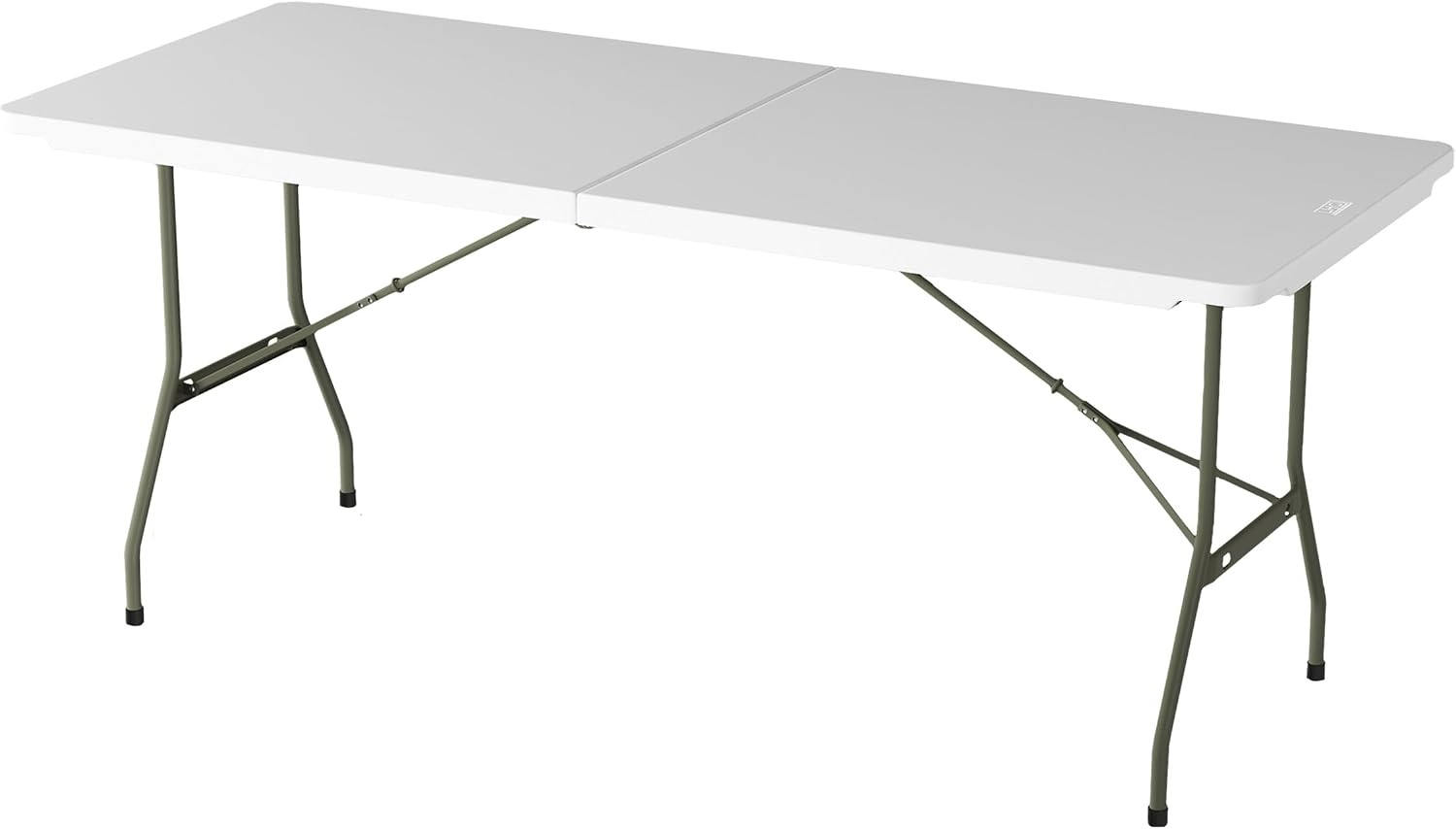 image:imageLavish Home Indoor amp Outdoor Portable Folding Table Black 6ftWhite