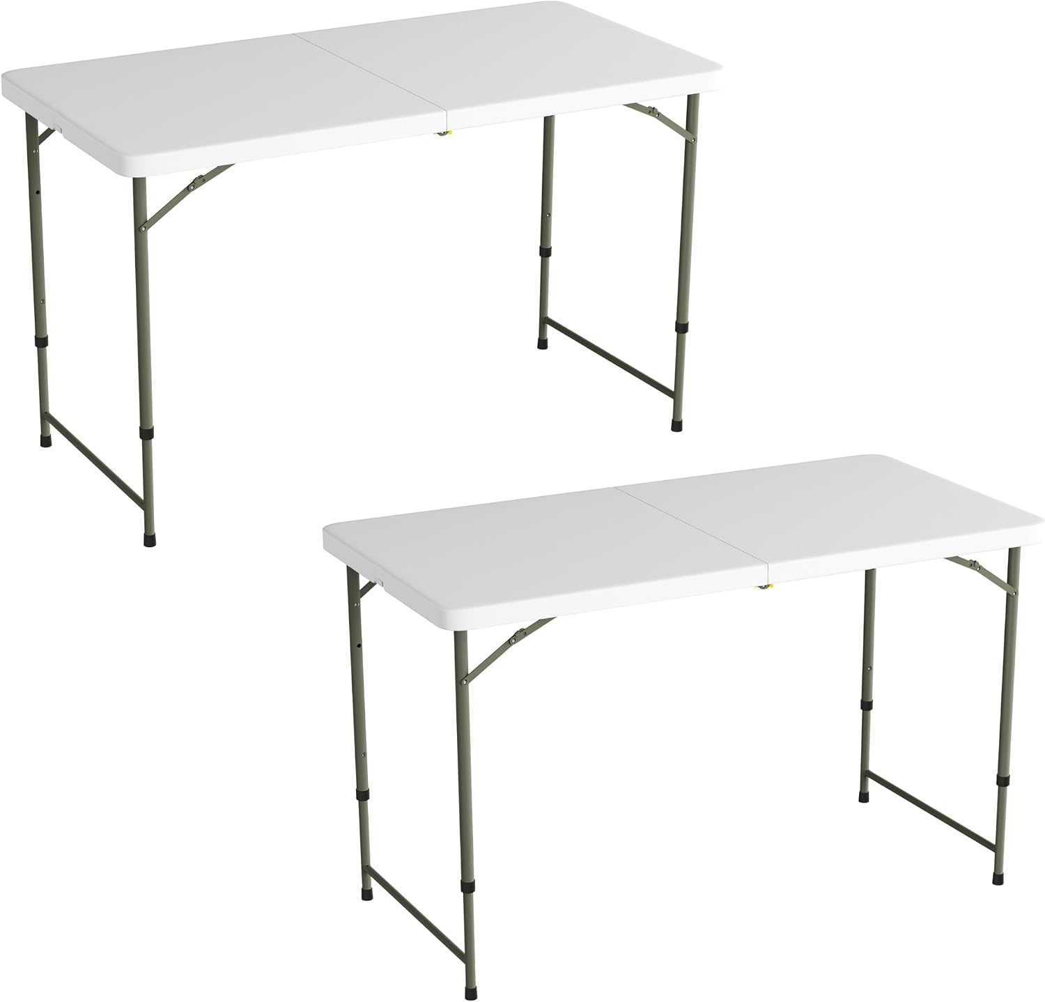 image:imageLavish Home Indoor amp Outdoor Portable Folding Table Black 6ftWhite