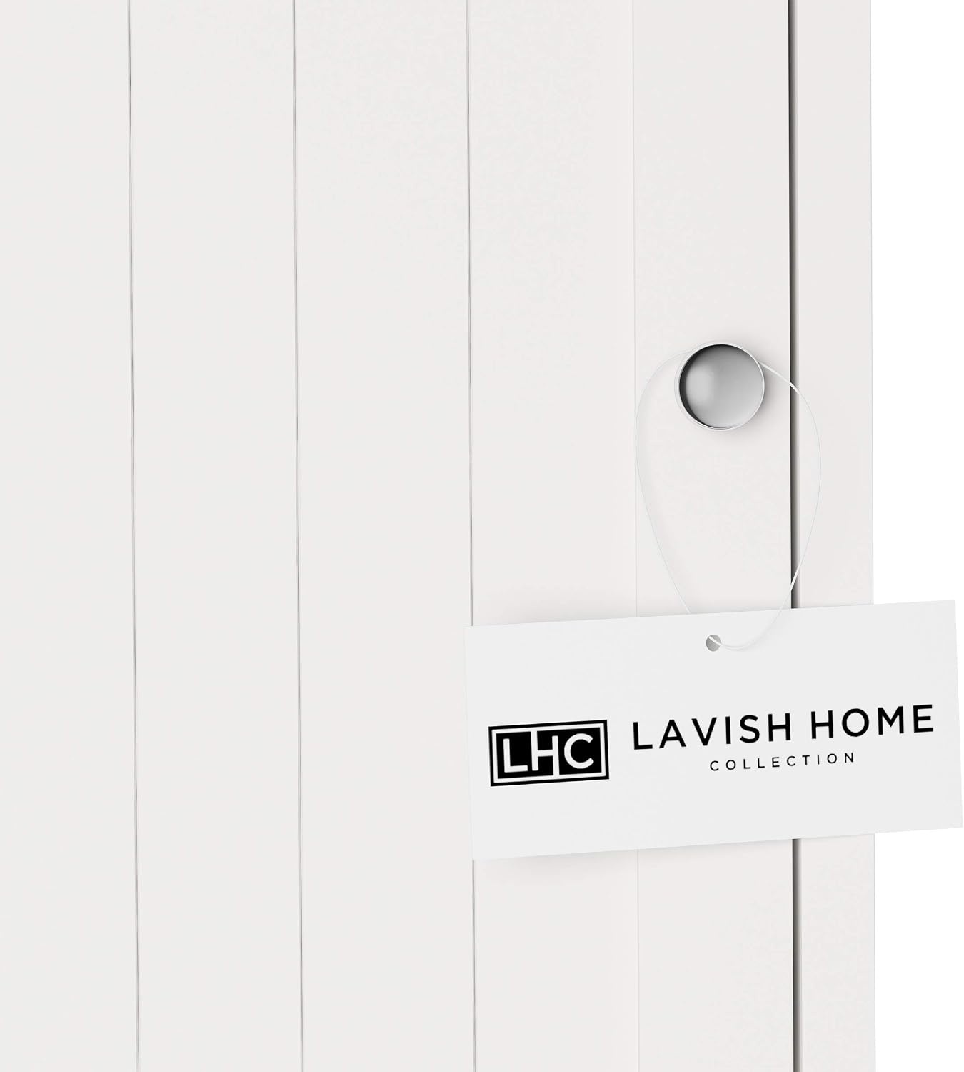 image:imageLinen Tower 67InchTall Bathroom or Laundry Room Storage Cabinet with Adjustable Shelf and Cubbyhole Divider for Towels by Lavish Home White