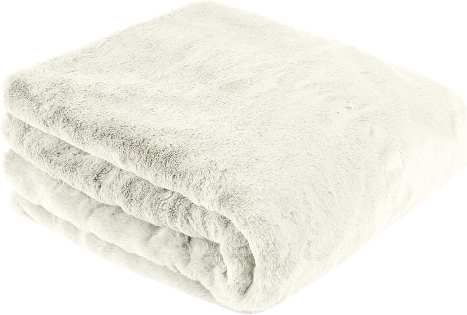 image:imageLavish Home Rabbit Fur 50 x 60 CreamCream